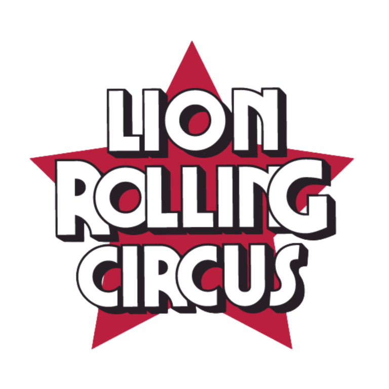 lion rolling circus